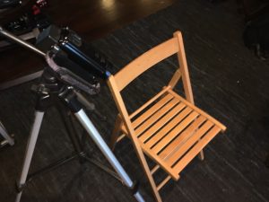 Simple Usability Testing Station: HD camera and a chair